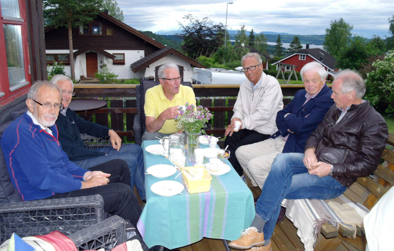 Sommermøte hos Hilde Merete