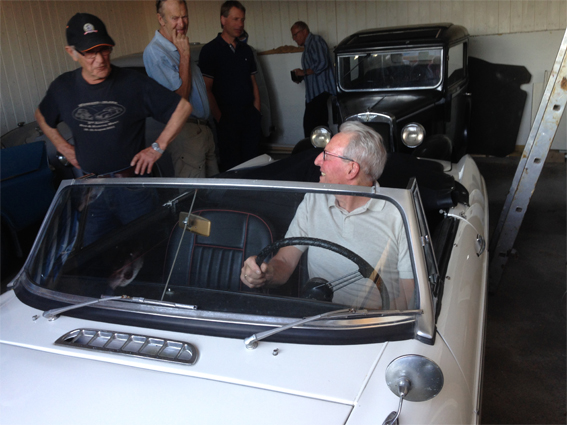 Besøk til Veldre Traktor og motormuseum