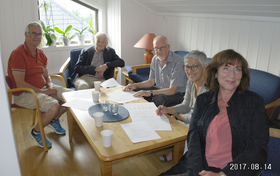 Komitearbeid. Ansvarlige presidenten og komitelederne,