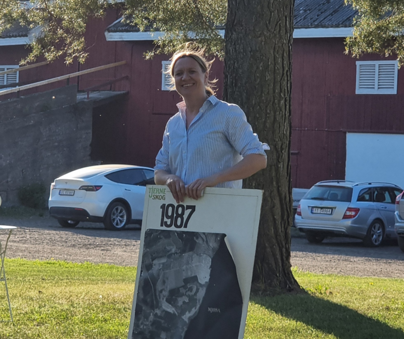 Besøk på Tjerne gård i Gaupen