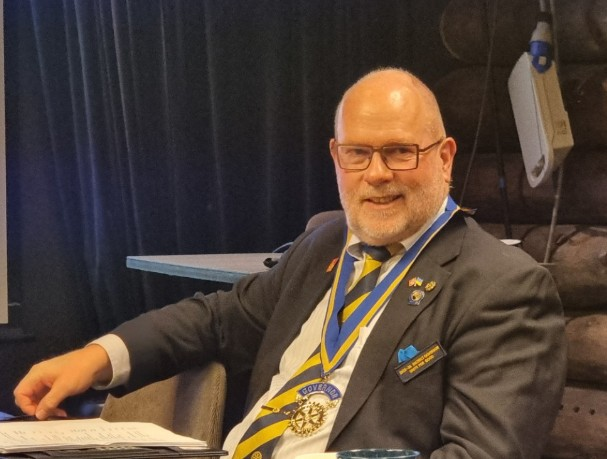 Guvernørbesøk - sammen med Moelv Rotary