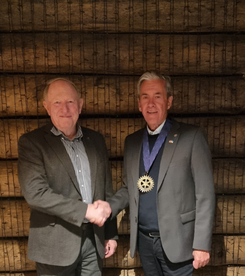 Kameratskapsaften med opptak av nytt medlem